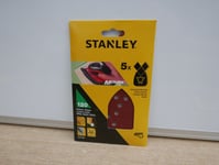 STANLEY BLACK & DECKER STA31009 MOUSE SANDER SANDING SHEETS 120 GRIT x 5