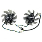 Black Cooling Fan Graphics Card Fans for ASUS RTX3050 6GB DUAL OC