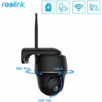 Reolink - Caméra de Surveillance Batterie 2K 4MP Sans fil, WiFi 2,4 / 5GHz, 360°PanTilt, Vision Nocturne 2K, Détection Intelligente, Audio