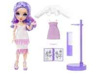 Rainbow High Fantastic Fashion Doll- Violet (Purple), Modedocka, Flicka, 4 År, Flicka, 280 Mm, Lila