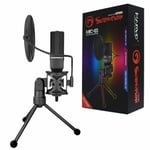 MIC-03 Marvo Scorpion Omnidirectional Streaming Gaming Microphone With Stand UK