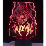 Juice Wrld 999 Cry Baby No Vanity Get Cake Die Young Love Alla Design SKU 3D LED-lampa ALLA ALLT Dropshipping