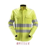 Snickers Workwear 8565 ProtecWork Svetsskjorta varsel, gul XXL