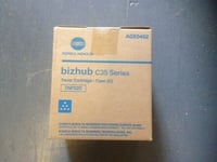 Genuine Konica Minolta TNP22C CYAN C Toner Cartridge BizHub C35 A0X5452 A-