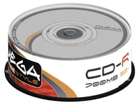 Freestyle Cd-R (X25 Pack), 52X, Cd-R, 120 Mm, 700 Mb, Kakbox, 25 Styck