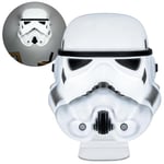 Paladone | Star Wars Stormtrooper Mask Light | Officially Licensed Disney Star Wars Merchandise | Novelty Light | USB & Battery Powered | Desk Lamp | Wall Mountable Light | Movie Gift