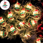 Mub- 10 LED Christmas 1.5m Glass Custom Holiday Indoor Battery USB Operated  LED String Light Christmas Party light 3