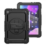 Armor-X Lenovo Tab M10 (3rd Gen) TB328 Skal Rainproof Rugged Case Hand Strap Kickstand