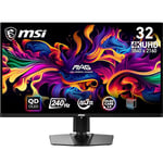 MSI MAG 321UPX QD-OLED écran gaming 31.5 pouces 4K UHD - Dalle Quantum Dot OLED 3840 x 2160, 240Hz / 0.03ms, 99% DCI-P3, ΔE≤2, DisplayHDR True Black 400 - DP 1.4a, HDMI 2.1, USB Type-C