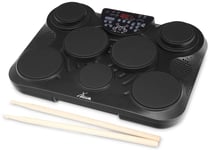 Batterie Electronique Pad de Percussion Tambour Drum 216 Sonorites USB Midi Noir