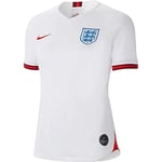 Nike England Maillot Femme, Blanc, FR : L (Taille Fabricant : L)