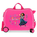 Disney Encanto Valise pour Enfant Rose 50 x 39 x 20 cm Rigide ABS Fermeture à Combinaison latérale 34 l 1,8 kg 4 Roues