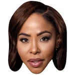 Khaneshia Janea Smith (Brown Hair) Celebrity Mask, Flat Card Face