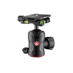 Manfrotto Rotule Ball Compacte 496 avec Plateau Rapide MSQ6PL, Rotule Ball Fluide pour Trépied Photo, Stabilisateur pour Appareil Photo, Contrôle à Distance, Équipement Photo