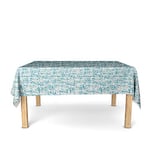 Nydel Nappe Perle Enduction Acrylique, Bleu, 160 x 350 cm