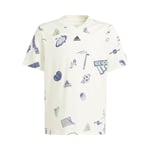 adidas T-shirt Garçons - Crème , Multicouleur