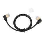 CAT8 Ethernet-kaapeli Kullattu pää OD 3,8 mm uros-uros 0,5 metrin RJ45 Ethernet-kaapeli verkkokaapeli