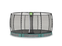 EXIT Allure Premium nedgravet trampolin ø427cm - grøn