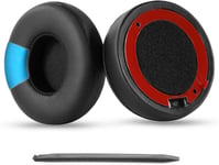 Solo 4 Coussinets Pour Écouteurs Bluetooth Sans Fil Beats Solo 4 En Cuir Protéiné Noir