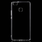 Huawei P9 Lite - Dobbeltsidet Mat TPU Cover - Transparent