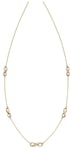 Elements Gold GN339 9k Yellow Gold Infinity Necklace 42.5 Jewellery