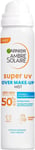 Garnier Ambre Solaire Super UV Over Make Up Mist SPF50 75ml - PROTECTIVE