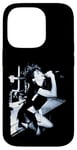 Coque pour iPhone 14 Pro Madonna Early Live Performance Photo en noir et blanc par George DuBose