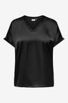 Only Carmakoma - Topp carBrynja S/S In-one Top - Svart