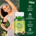 Organic Apple Cider Vinegar Capsules-1600mg with The Mother 120 Vegan Keto Pills