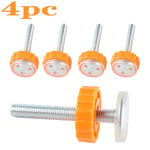 4pcs Baby Safety Stairs Gate Screws Bolts with Locking Nut Spare Accessories