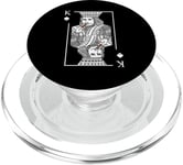 Poker Player Design for a casino party - King with Cigar PopSockets PopGrip for MagSafe