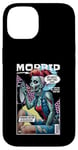 Coque pour iPhone 14 Bande dessinée de mode Morbid Zombie