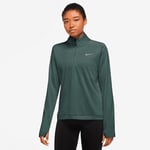 Nike W Dri-fit Pacer 1/2-zip Pullov Uusimmat VIN GREEN/REF SILV