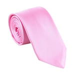 8 cm Herr Slips Cravat ROSA Pink