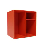 Montana - Montana Mini 1202 - Module With Shelves - Rosehip - Hyllsystem - Peter J. Lassen - Röd - MDF