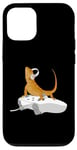 Coque pour iPhone 12/12 Pro Beardie Reptiles Gamers - Dragon barbu jouant au jeu vidéo