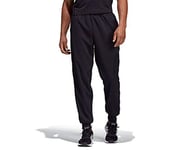 Adidas Men Essentials Plain Tapered Stanford Pants - Black, Large