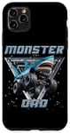 iPhone 11 Pro Max Shark Monster Truck Dad Monster Truck Are My Jam Truck Lover Case