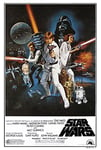 Star Wars Close Up Poster Style 'C' - American (68,5 cm x 101,5 cm)