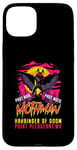 Coque pour iPhone 15 Plus Mothman Funny Cryptide Harbinger of Doom, mi-homme, mi-mois