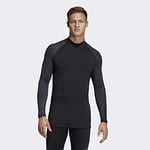 adidas Men Alphaskin Climawarm Long Sleeve - Black, Medium