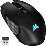 Scimitar Elite Wireless Mmo Souris De Jeu-26 000 Dpi-16 Boutons Programmables-Jusqu'À 150 Heures De Batterie-Compatible Icue-Pc,Ps5,Ps4,Xbox-Noir