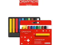 Caran D`Arche Vaxkritor Caran D'ache Swisscolor, Pappkartong, 10 St.