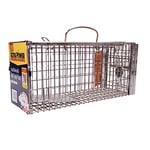 The Big Cheese Ultra Power Live Multi-Catch Rat Trap, Welfare-Friendly Live-Catch Cage Trap for Rats and Small Animals, Indoor and Outdoor Use, Effective Guarante, Silver