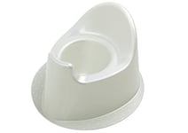 Rotho Babydesign TOP Petit Pot à Base Stable, À partir de 18 mois, TOP, Blanc nacré/Crème, 200030100