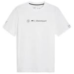 T-shirt Puma  TEE SHIRT M BMW MMS LOGO -  WHITE - S