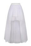 Jupon Long En Tulle Noir Pour Femme,3 Couches,Haut Et Bas,Jupe Tutu,Slip,Accessoires De Mariage,2022