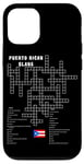 iPhone 12/12 Pro Puerto Rican Slang Crossword Puzzle Fun Case