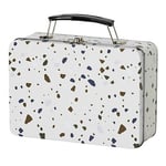 Ferm Living lunch box - terrazzo grey