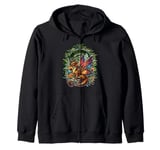 Faerie Dragon Fairy Core Fantasy Mythical Zip Hoodie